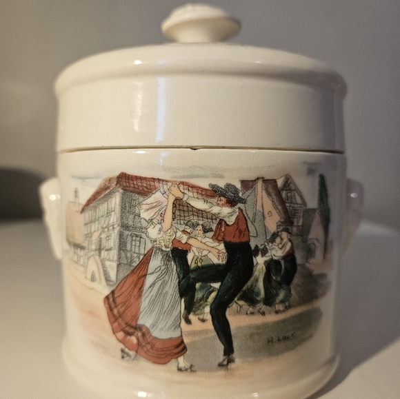 Sarreguemines Obernai Foie Gras Terrine Alsatian France Antique - Picture 8 of 11